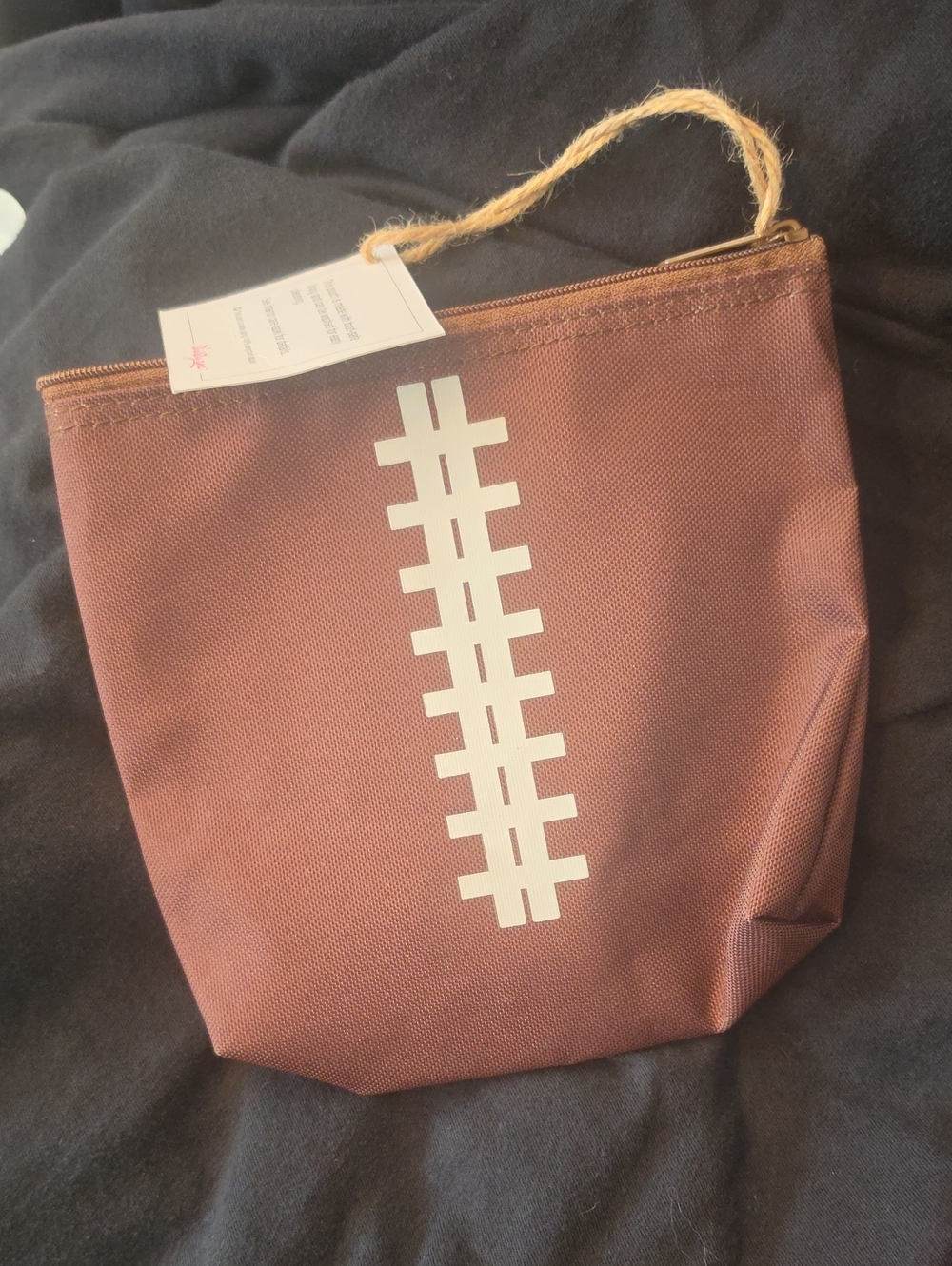 Thirty-One football Snack Pouch -